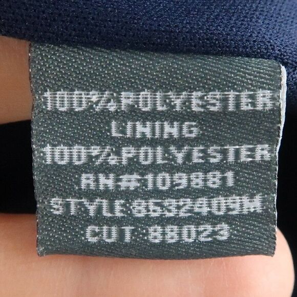 DONNA RICCO BLUE SLEEVELESS HIGH ROUND NECK SHIFT DRESS WITH METAL DETAIL SIZE 6 - Picture 3 of 8